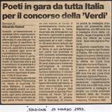 Poeti in gara da tutta Italia...
